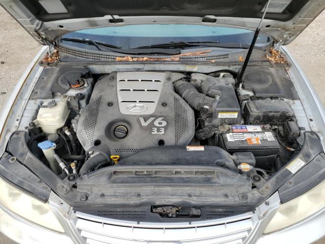 KMHFC46D17A200792 - 2007 HYUNDAI AZERA GLS SILVER photo 11