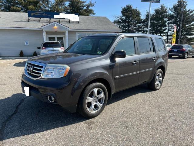 5FNYF4H56EB022912 - 2014 HONDA PILOT EXL GRAY photo 2