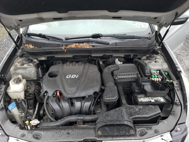 5NPEB4ACXDH790089 - 2013 HYUNDAI SONATA GLS GRAY photo 11