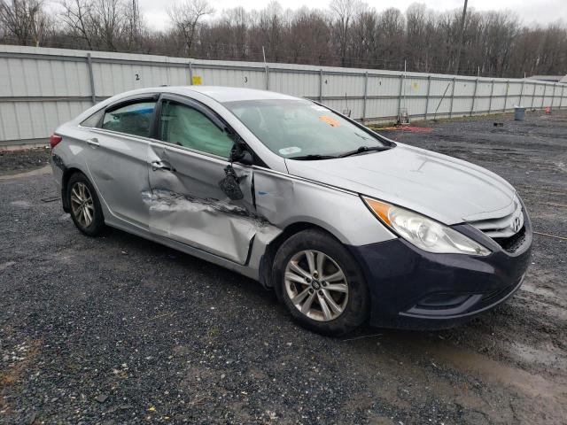 5NPEB4ACXDH790089 - 2013 HYUNDAI SONATA GLS GRAY photo 4