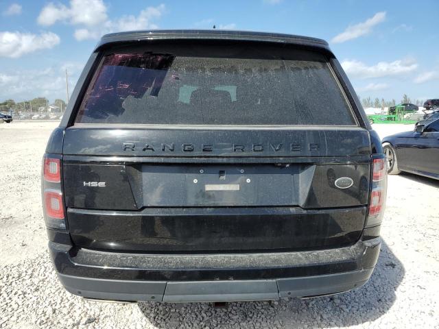 SALGS2SV6JA510435 - 2018 LAND ROVER RANGE ROVE HSE BLACK photo 6