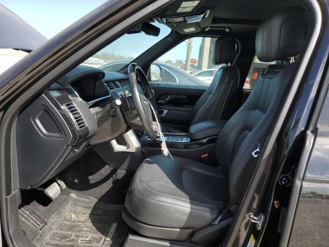 SALGS2SV6JA510435 - 2018 LAND ROVER RANGE ROVE HSE BLACK photo 7