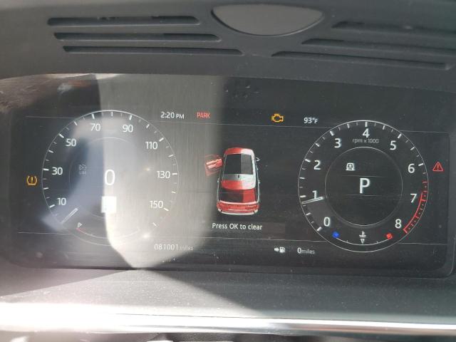 SALGS2SV6JA510435 - 2018 LAND ROVER RANGE ROVE HSE BLACK photo 9