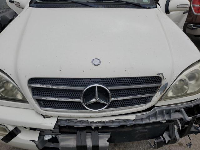 4JGAB54EX2A359821 - 2002 MERCEDES-BENZ ML 320 WHITE photo 12