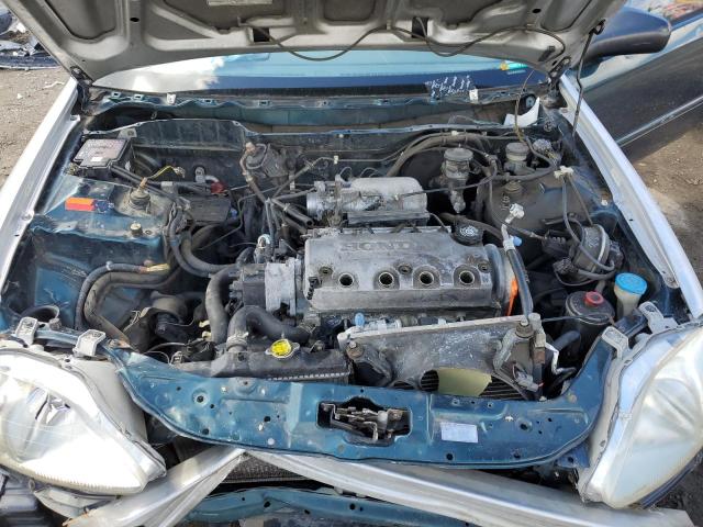 1HGEJ8140WL078886 - 1998 HONDA CIVIC EX GREEN photo 11