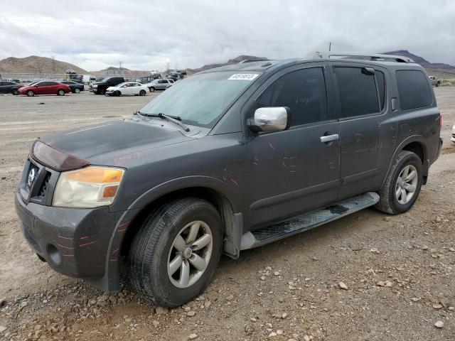 5N1BA0ND9AN606026 - 2010 NISSAN ARMADA SE GRAY photo 1