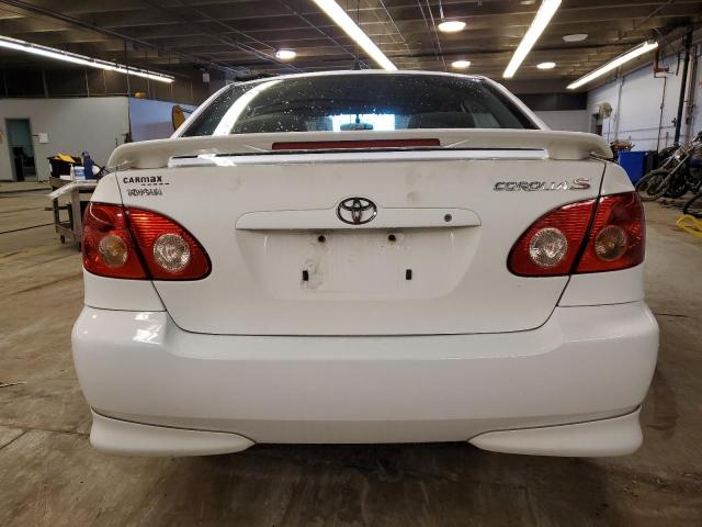 1NXBR32E98Z045964 - 2008 TOYOTA COROLLA CE WHITE photo 6