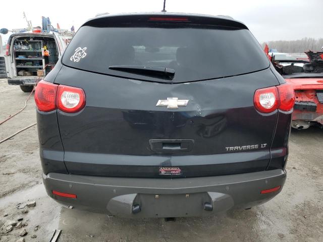 1GNKRGED2BJ171971 - 2011 CHEVROLET TRAVERSE LT BLACK photo 6