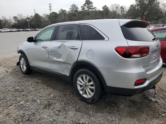 5XYPG4A58LG631296 - 2020 KIA SORENTO S SILVER photo 2