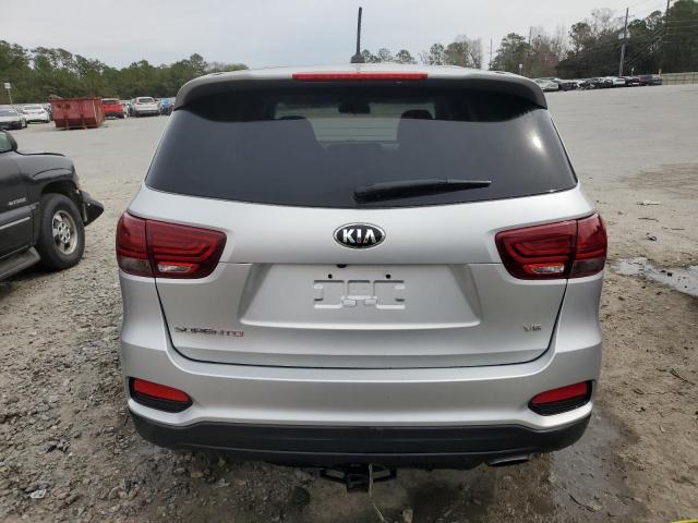 5XYPG4A58LG631296 - 2020 KIA SORENTO S SILVER photo 6