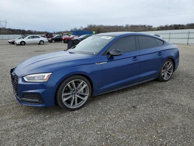 WAUENCF53KA006297 - 2019 AUDI A5 PREMIUM PLUS S-LINE BLUE photo 1