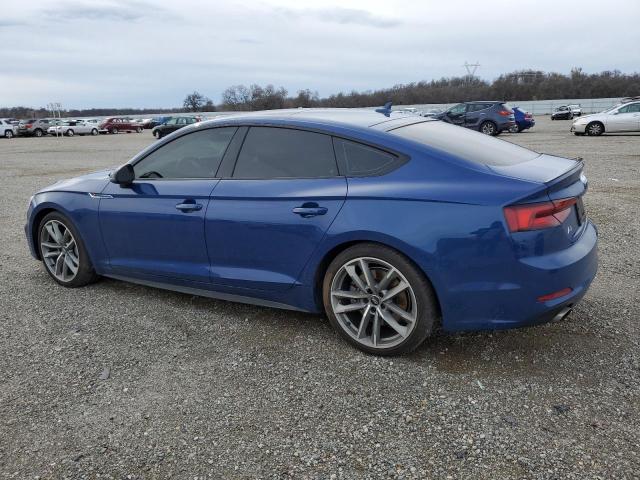 WAUENCF53KA006297 - 2019 AUDI A5 PREMIUM PLUS S-LINE BLUE photo 2