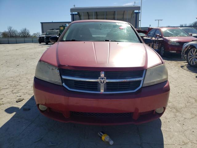 1B3LC56B89N502458 - 2009 DODGE AVENGER SXT RED photo 5