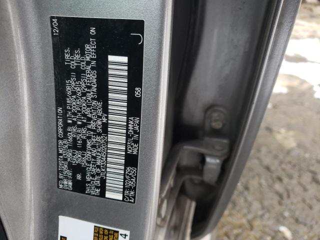 JTLKT334450207521 - 2005 TOYOTA SCION XB 灰色 照片 13