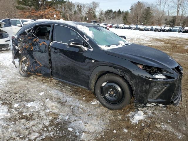 JTJSARBZ2M2203016 - 2021 LEXUS NX 300 BASE შავი ფოტო 4