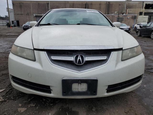 19UUA66285A053719 - 2005 ACURA TL WHITE photo 5