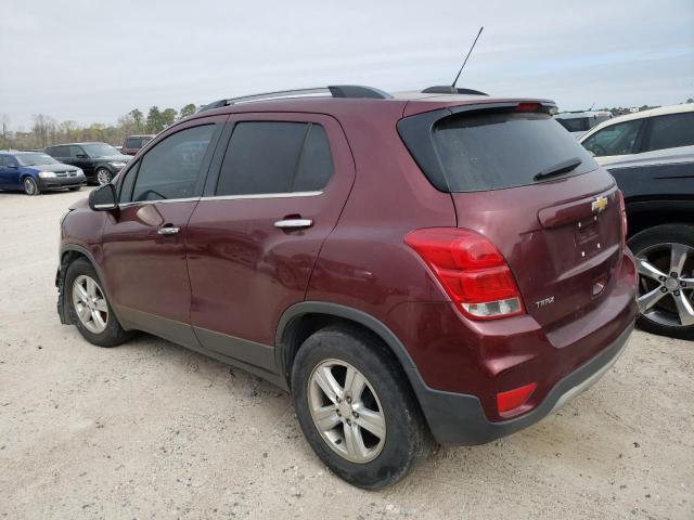 3GNCJLSB3HL200063 - 2017 CHEVROLET TRAX 1LT BURGUNDY photo 2