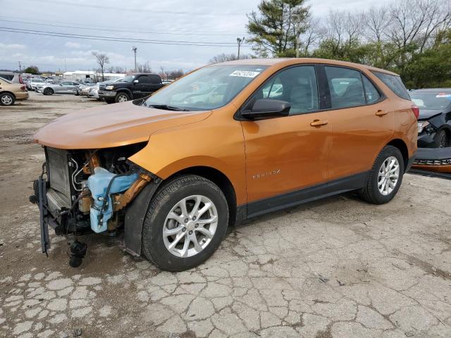 2GNAXREV8J6180370 - 2018 CHEVROLET EQUINOX LS ORANGE photo 1