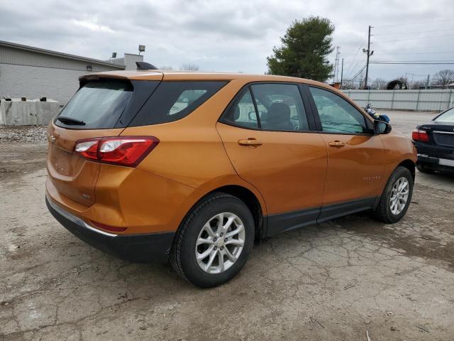 2GNAXREV8J6180370 - 2018 CHEVROLET EQUINOX LS ORANGE photo 3