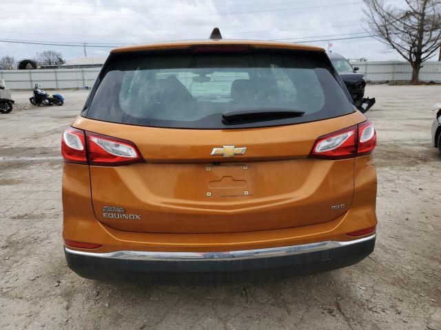 2GNAXREV8J6180370 - 2018 CHEVROLET EQUINOX LS ORANGE photo 6