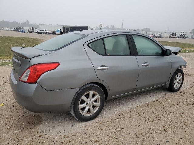 3N1CN7APXCL908906 - 2012 NISSAN VERSA S GRAY photo 3