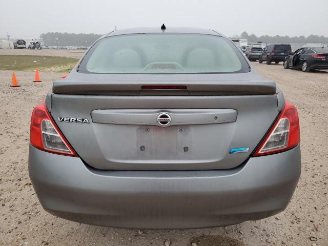 3N1CN7APXCL908906 - 2012 NISSAN VERSA S GRAY photo 6