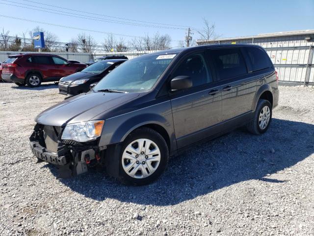 2C4RDGBG1JR134702 - 2018 DODGE GRAND CARA SE GRAY photo 1