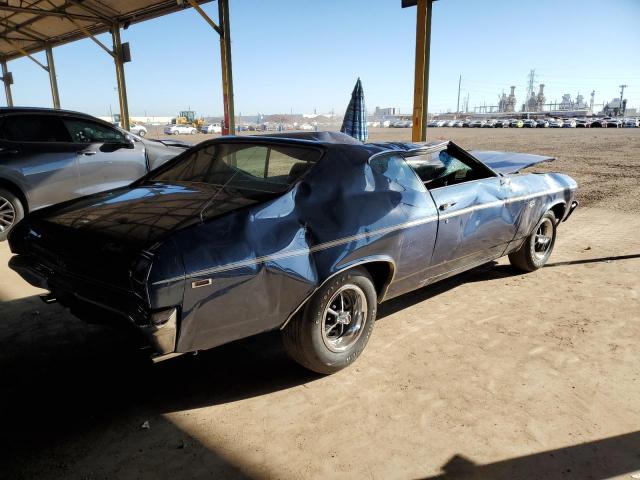 136379K349310 - 1969 CHEVROLET CHEVELL SS BLUE photo 3