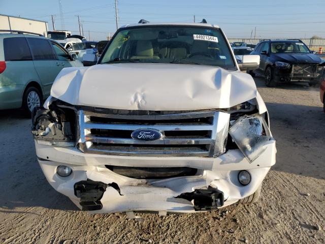 1FMJU1K5XDEF24638 - 2013 FORD EXPEDITION LIMITED WHITE photo 5