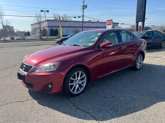 JTHCF5C21C5055567 - 2012 LEXUS IS 250 RED photo 2