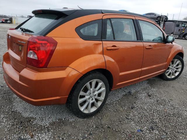 1B3CB5HA9BD228660 - 2011 DODGE CALIBER HEAT ORANGE photo 3