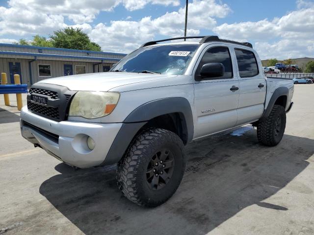 5TEJU62N08Z536155 - 2008 TOYOTA TACOMA DOUBLE CAB PRERUNNER SILVER photo 1