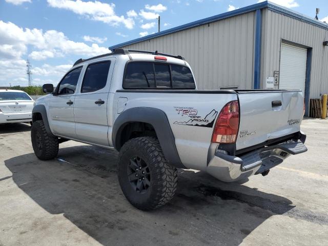 5TEJU62N08Z536155 - 2008 TOYOTA TACOMA DOUBLE CAB PRERUNNER SILVER photo 2