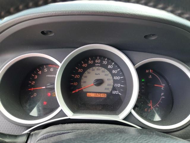 5TEJU62N08Z536155 - 2008 TOYOTA TACOMA DOUBLE CAB PRERUNNER SILVER photo 9