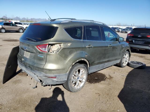 1FMCU0J95DUA78511 - 2013 FORD ESCAPE TITANIUM GREEN photo 3