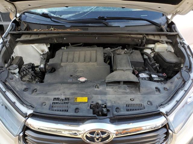 5TDJKRFH7GS326997 - 2016 TOYOTA HIGHLANDER XLE WHITE photo 12
