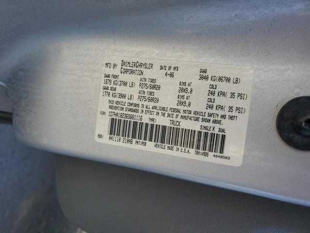 1D7HA18236S661116 - 2006 DODGE RAM 1500 ST GRAY photo 12