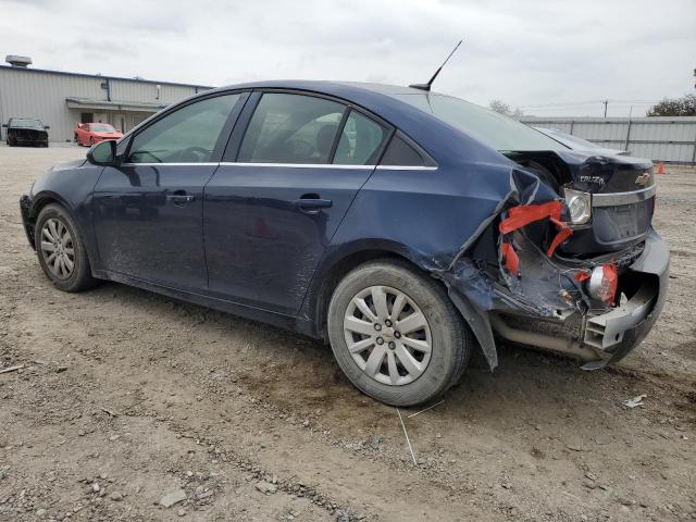 1G1PC5SH6B7118076 - 2011 CHEVROLET CRUZE LS BLUE photo 2