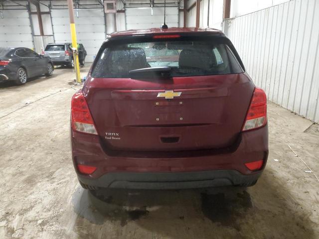 3GNCJKSB0HL227764 - 2017 CHEVROLET TRAX LS RED photo 6