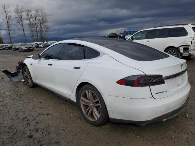5YJSA1AG4DFP08427 - 2013 TESLA MODEL S 白色 照片 2