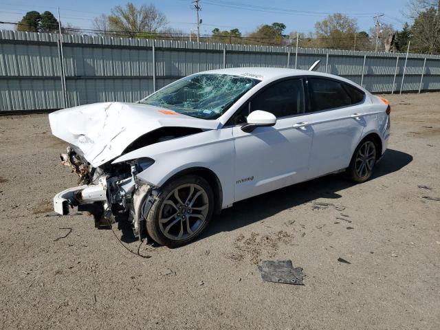 3FA6P0LUXHR382236 - 2017 FORD FUSION SE HYBRID WHITE photo 1