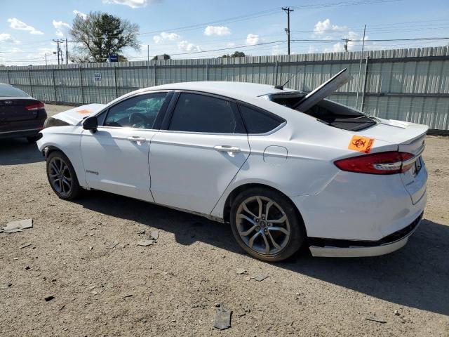 3FA6P0LUXHR382236 - 2017 FORD FUSION SE HYBRID WHITE photo 2