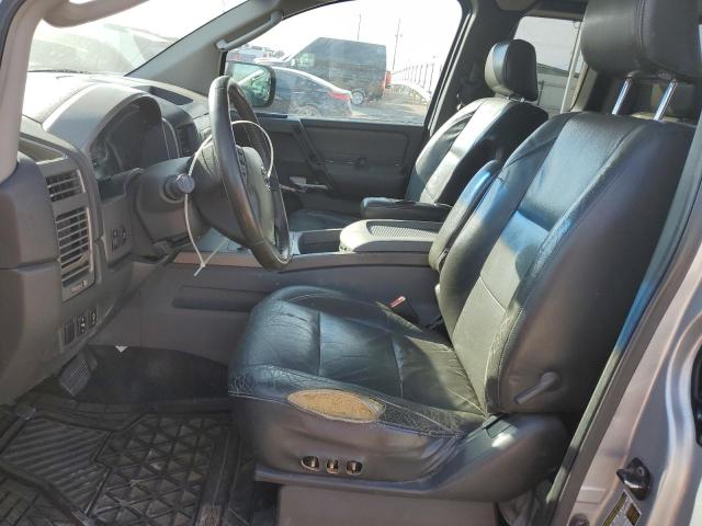 1N6AA06A66N574967 - 2006 NISSAN TITAN XE SILVER photo 7