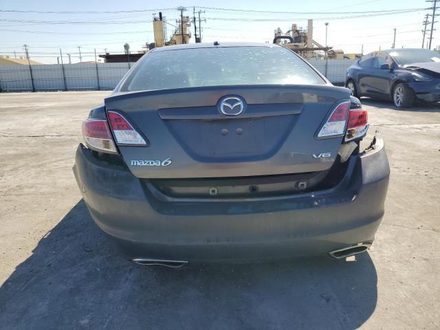 1YVHZ8CB1A5M01415 - 2010 MAZDA 6 S GRAY photo 6