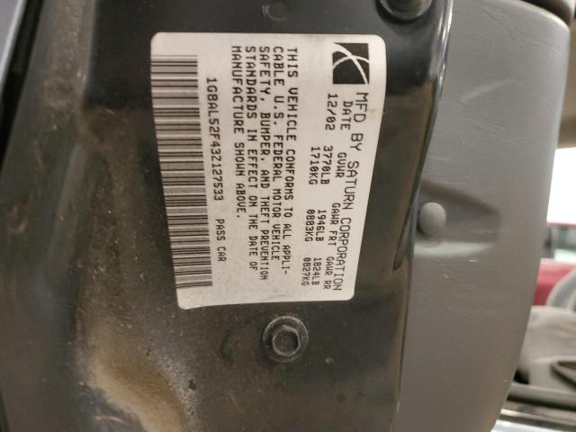1G8AL52F43Z127533 - 2003 SATURN ION LEVEL 3 SILVER photo 13