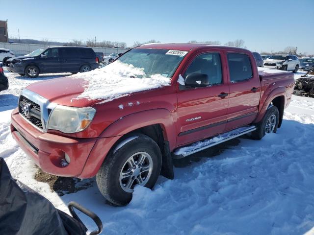 5TFJU4GN3BX004166 - 2011 TOYOTA TACOMA DOUBLE CAB PRERUNNER RED photo 1
