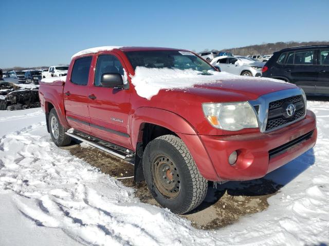 5TFJU4GN3BX004166 - 2011 TOYOTA TACOMA DOUBLE CAB PRERUNNER RED photo 4