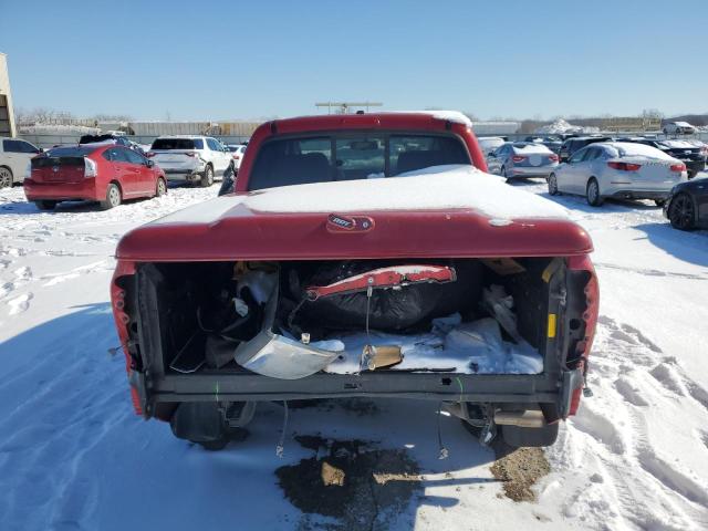 5TFJU4GN3BX004166 - 2011 TOYOTA TACOMA DOUBLE CAB PRERUNNER RED photo 6