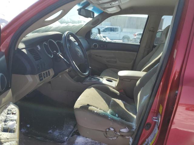 5TFJU4GN3BX004166 - 2011 TOYOTA TACOMA DOUBLE CAB PRERUNNER RED photo 7