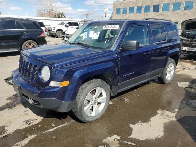 1C4NJRFB0ED537273 - 2014 JEEP PATRIOT LATITUDE BLUE photo 1